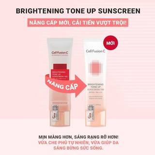 Kem Chống Nắng Cell Fusion Toning Suncream 100 Spf 50+++ Mẫu Mới Hàng Công Ty Chính Hãng - Bebeau