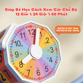 Khối Đồ Chơi Rubik Toán Học Montessori-Đồ Chơi Rubik Thông Minh Đủ Phép Tính Cộng Trừ Nhân Chia Cho Bé Học Tính Toán