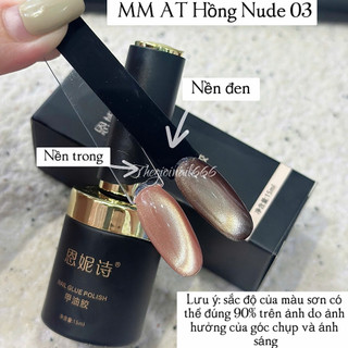 Mắt Mèo Ánh Trăng  ANNIES Siêu Sáng Hồng Cam 03