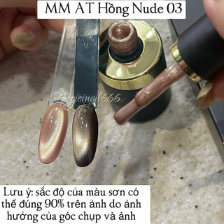 Mắt Mèo Ánh Trăng  ANNIES Siêu Sáng Hồng Cam 03