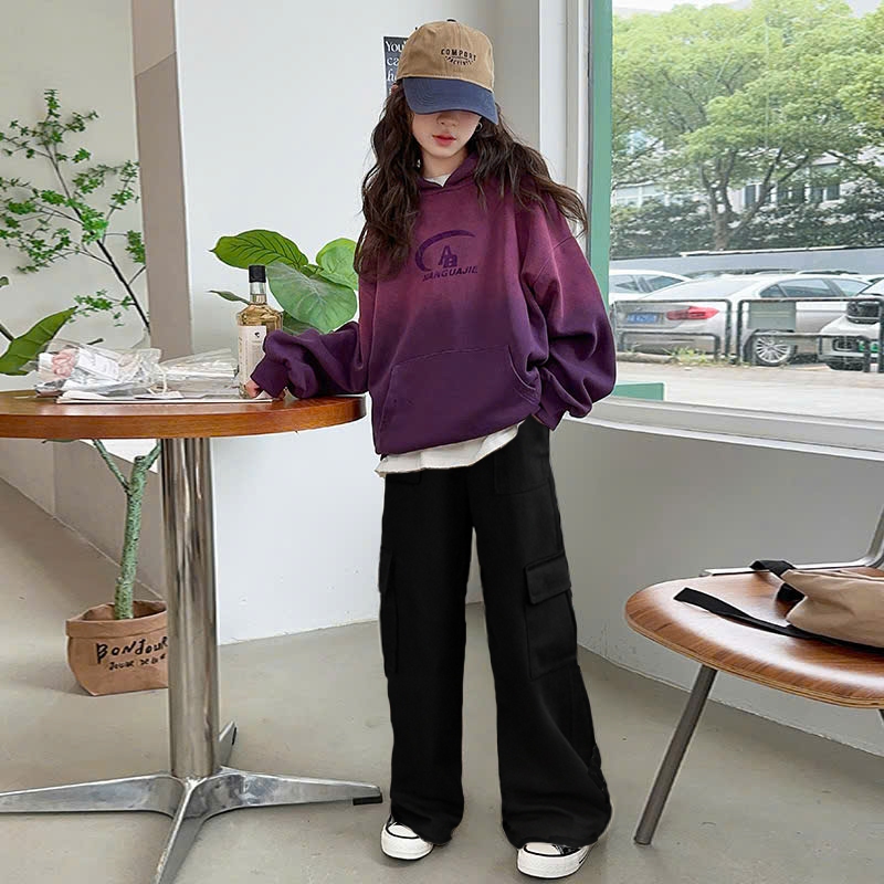 Quần suông kaki túi hộp cho bé gái size đại BEESHOP KM0017