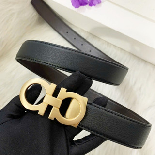 Thắt lưng nam dây nịt mặt chữ a bấm lỗ siêu hot tặng kèm đinh đục lỗ bản 3,2cm