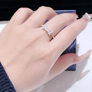 Nhẫn bạc nữ dáng nơ đá xinh,viền đá  bac ta  LoPa, SK15  cá tính điệu đà, Kỷ niệm, xinh xắn , trang sức , phụ nữ