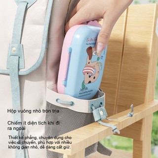 Youkebei Cọ Rửa Bình Sữa – Bộ Hộp Cọ Bình Di Động 6 Chi Tiết, Cọ & Úp Bình Tiện Lợi, Nhỏ Gọn Dễ Mang Theo