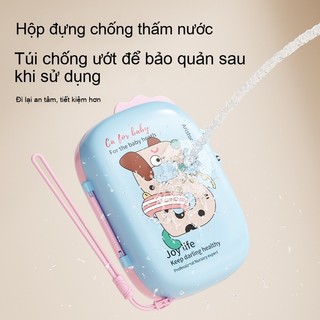 Youkebei Cọ Rửa Bình Sữa – Bộ Hộp Cọ Bình Di Động 6 Chi Tiết, Cọ & Úp Bình Tiện Lợi, Nhỏ Gọn Dễ Mang Theo