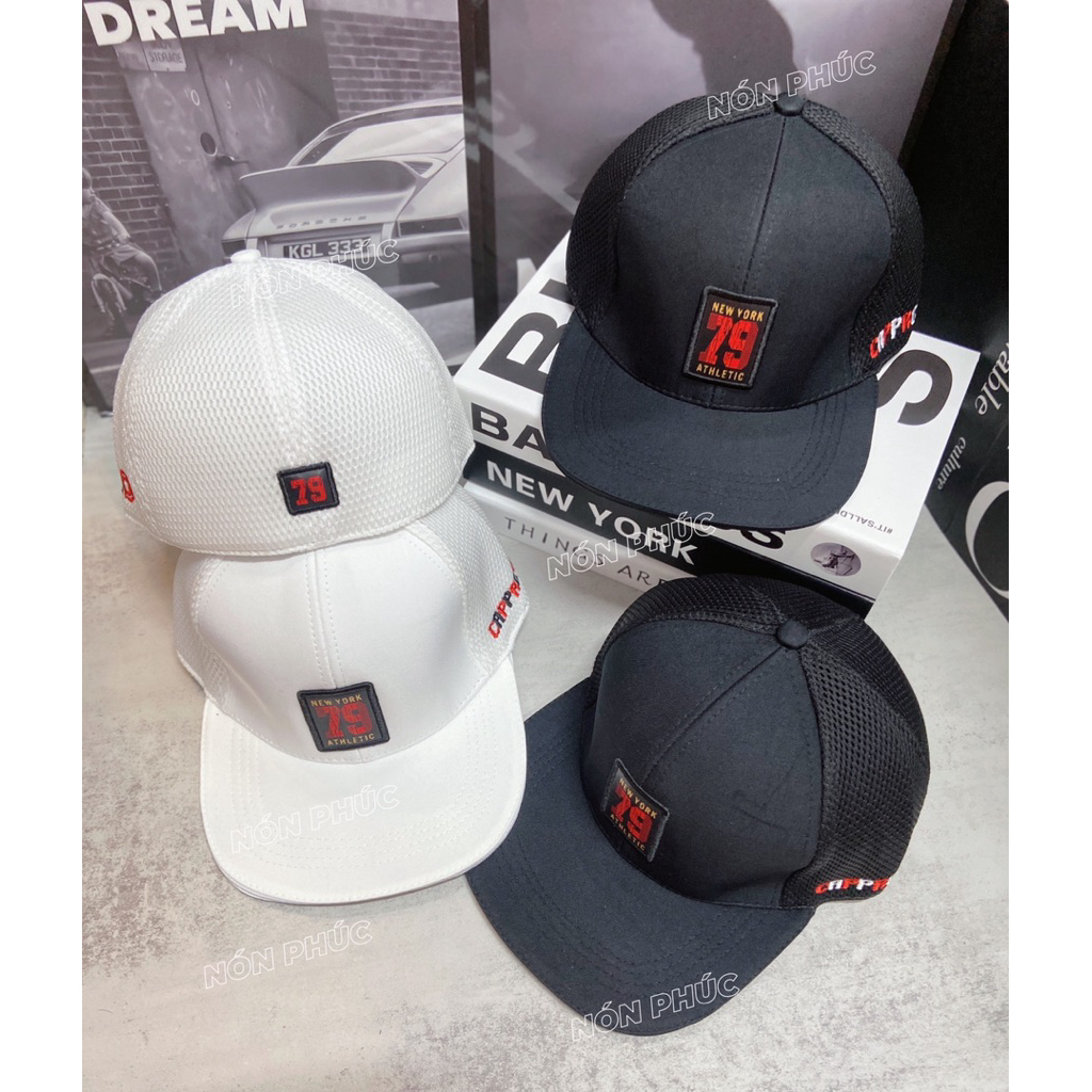 MŨ HIPHOP,SNAPBACK BÍT ĐUÔI THÊU 79 PHONG CÁCH UNISEX