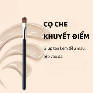 Cọ dẹt 2 đầu tán kem che khuyết điểm,son môi,kem nền - Bebeau