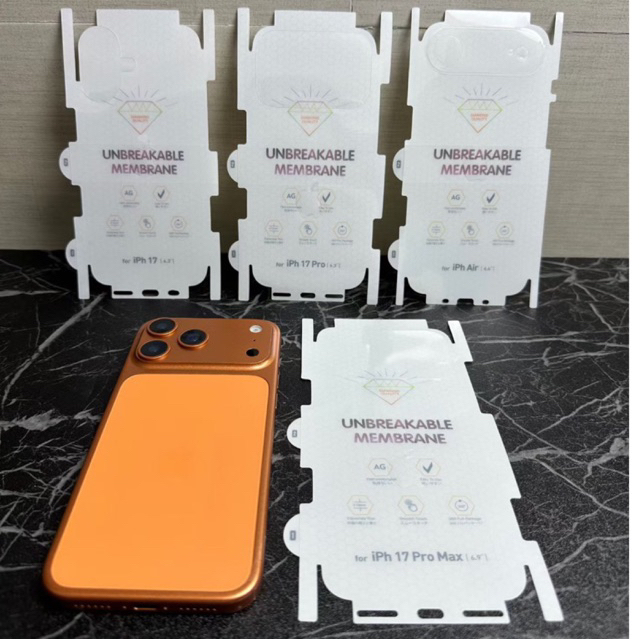 Miếng Dán PPF Nhám AG Mặt Sau Chống Vân Tay dành cho iPhone KiNGBON - MAF01