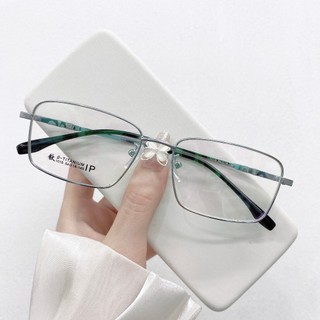 Gọng Kính Cận Viễn Kim loại Titan vuông chắc chắn 1016