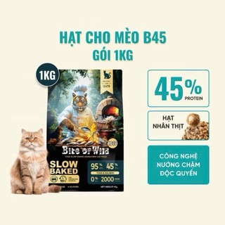 Combo 2 Gói Hạt Bite of Wild F42, B45, P42, K42 Mix Topping Cao Cấp Cho Mèo Đạm 45% Không Ngũ Cốc