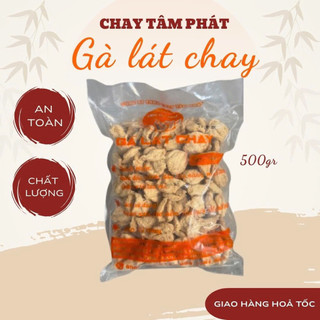 Combo 3kg gà lát chay Tâm Phát ( 6 túi Gà lát chay) hàng ngon, hạn sử dụng 1 năm