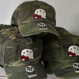 Mũ Hello Kitty Camo Cap - Sẵn Hoả Tốc