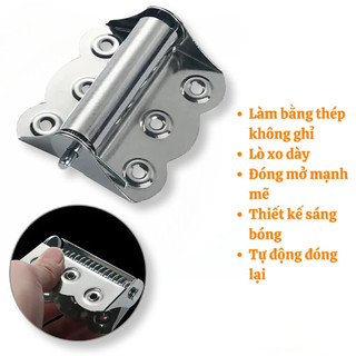 Bản Lề Lò Xo Tự Động Inox Cao Cấp – Chống Gỉ, Vận Hành Êm, An Toàn & Tiện Lợi Cho Mọi Loại Cửa