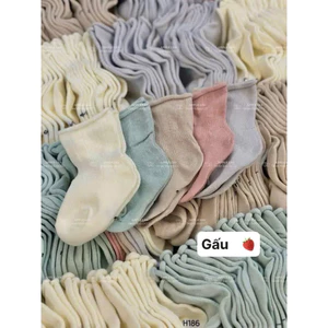 Set 10 đôi tất chống hằn cho bé 0-5y
