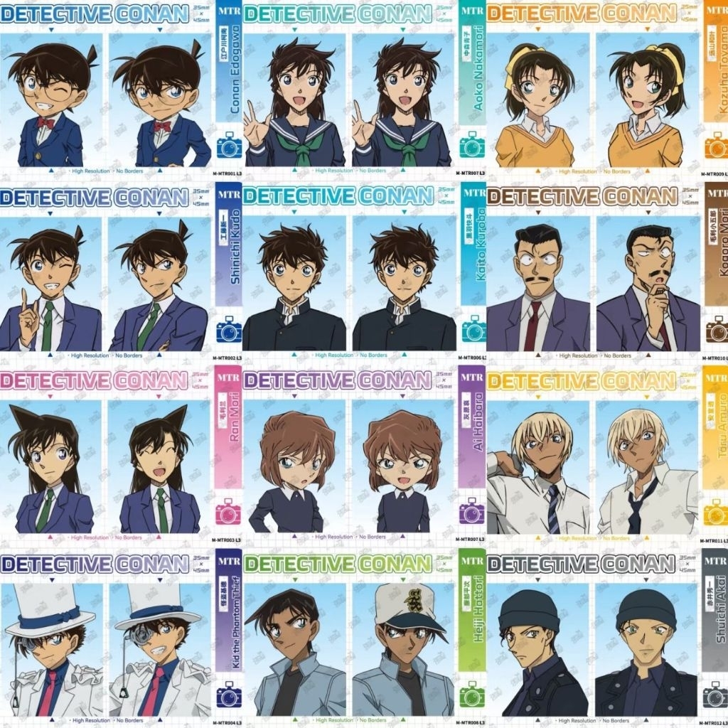 [CONAN] Card Conan vol 3 Rank MTR, R - Kayou Official | Shopee Việt Nam