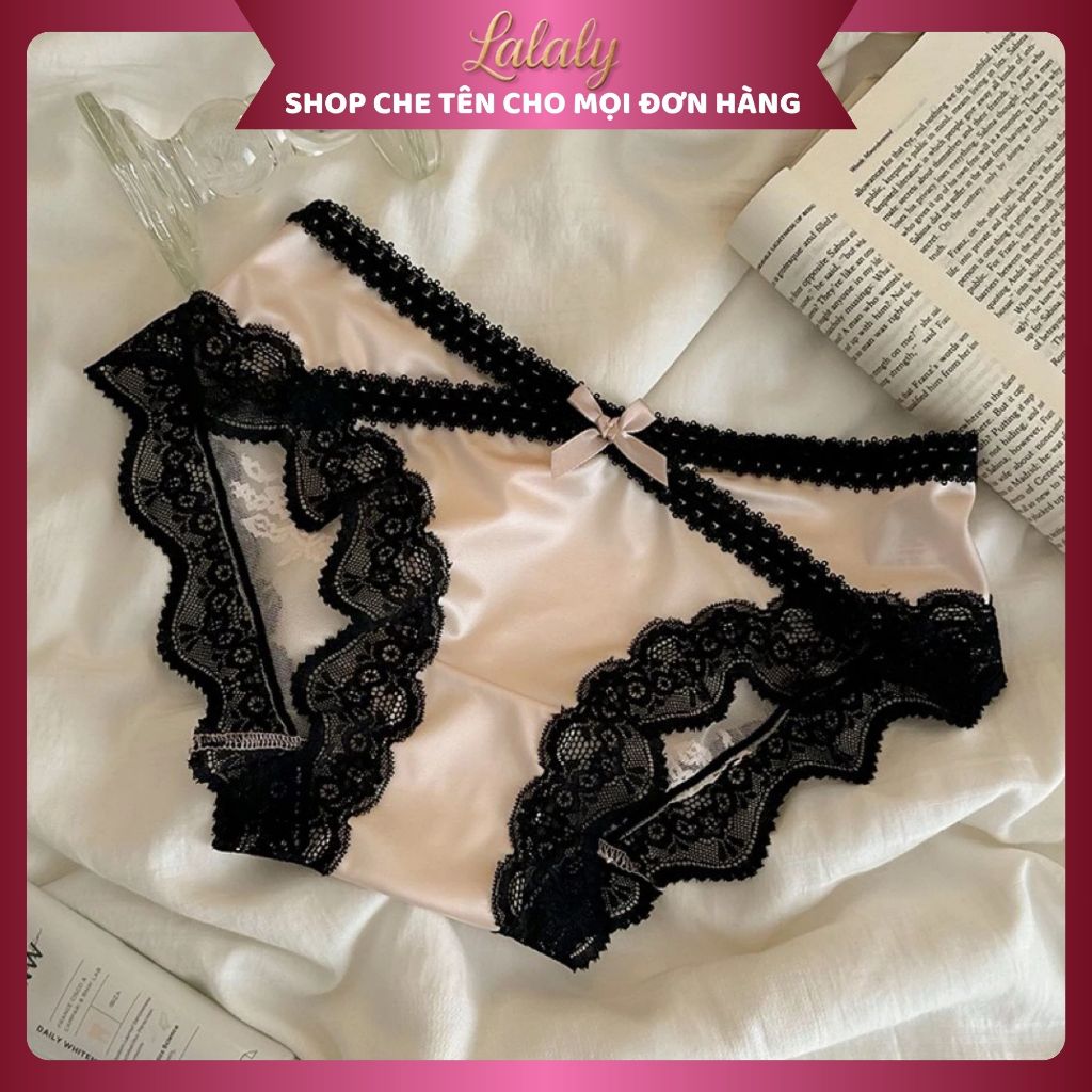 Quần lót ren quyến rũ Lalaly L16, quần lót ren nữ cao cấp viền ren sexy gợi cảm