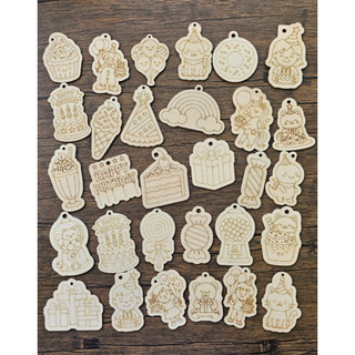 [GIÁ XƯỞNG] SET TÔ MÀU DIY GỖ MDF THEO CHỦ ĐỀ – KÈM MÀU TÔ & DÂY TREO