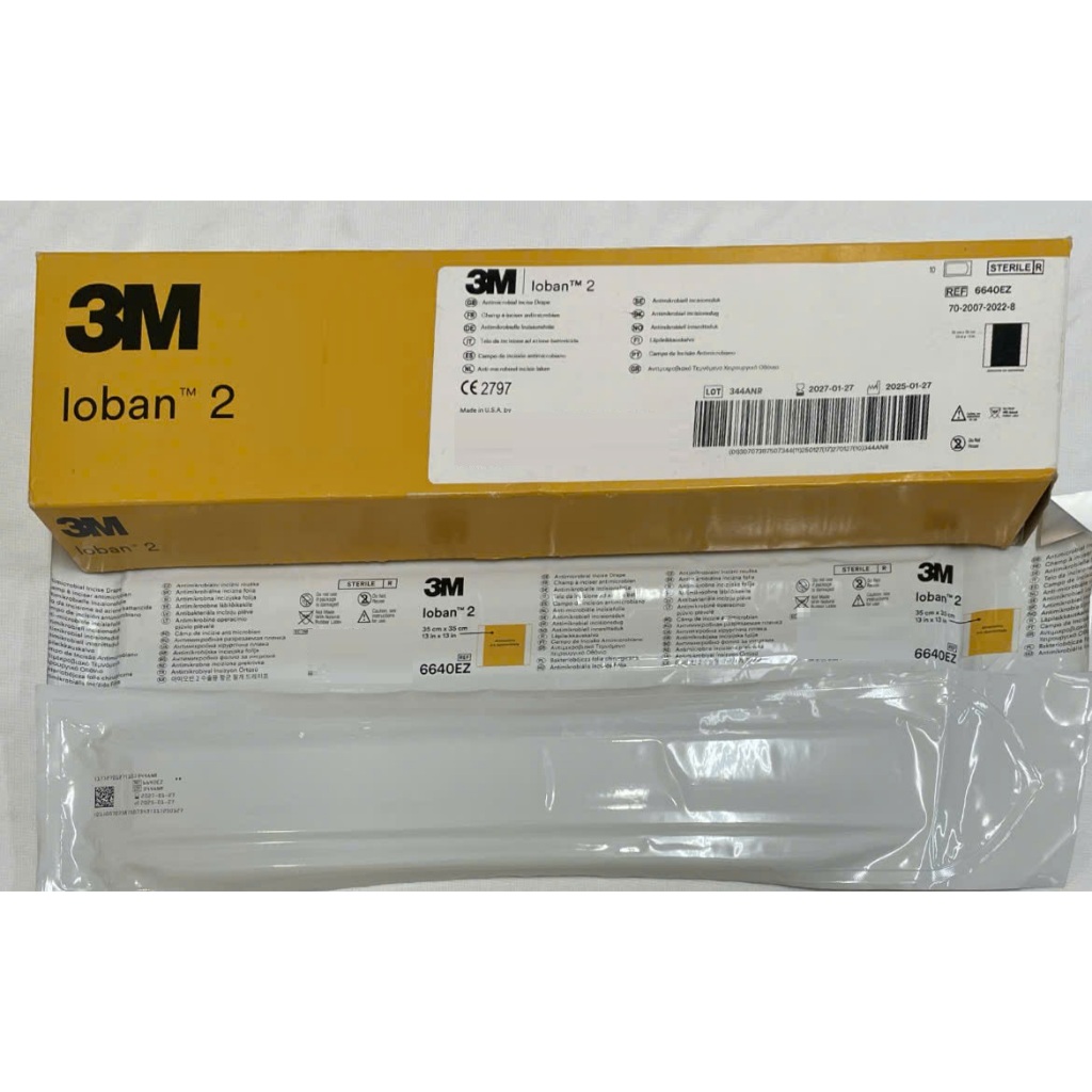Màng phẫu thuật vô trùng  3M IOBAN - 6650 /6640 EZ (HỘP 10 MIẾNG)