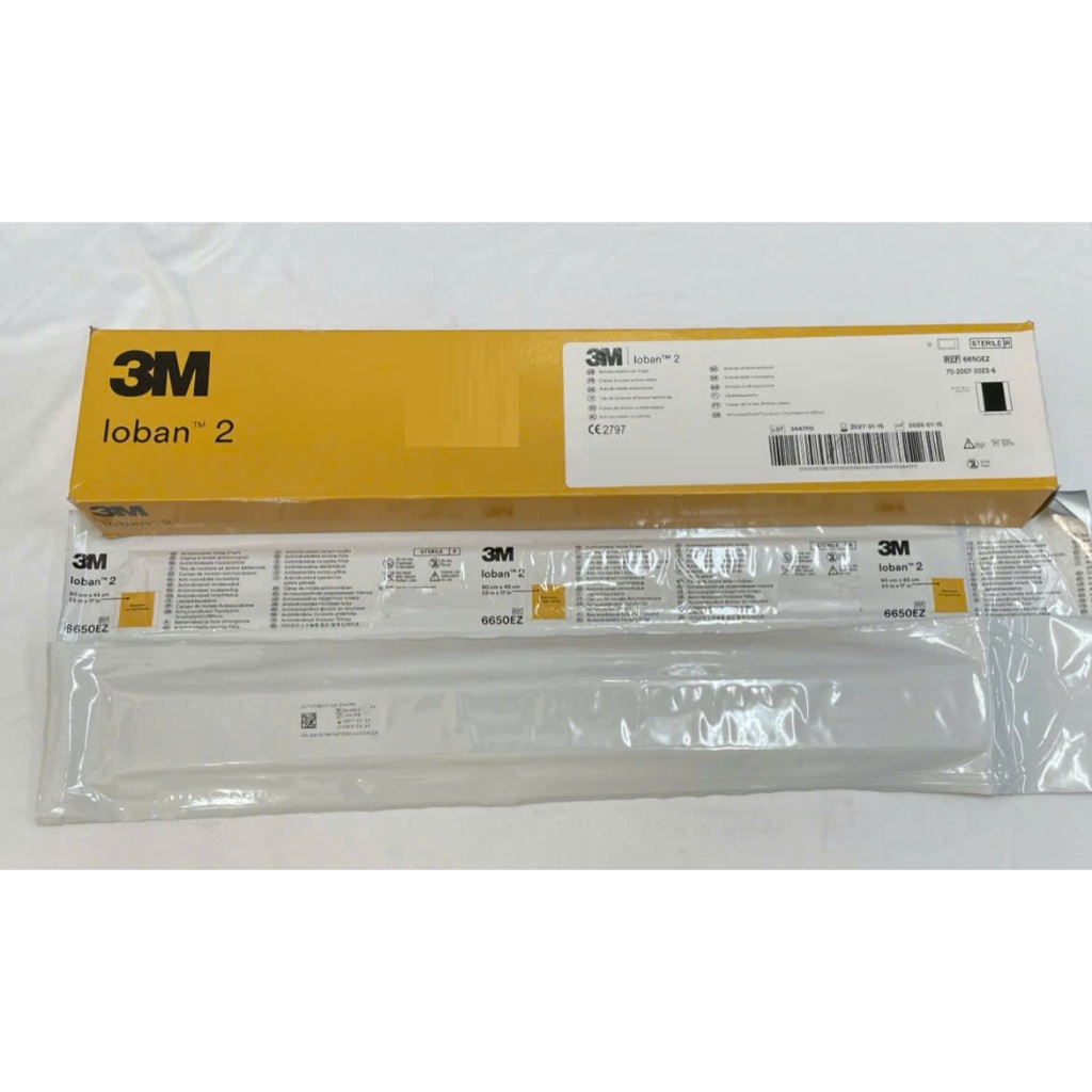 Màng phẫu thuật vô trùng  3M IOBAN - 6650 /6640 EZ (HỘP 10 MIẾNG)