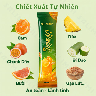 Nước Cốt Cam Niolim X2 Chính Hãng | Hộp 15 Gói x 10ml