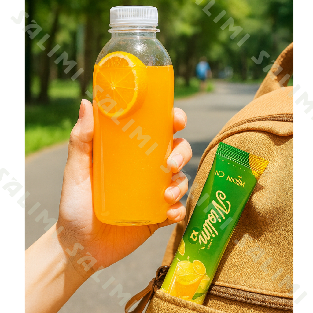 Nước Cốt Cam Niolim X2 Chính Hãng | Hộp 15 Gói x 10ml