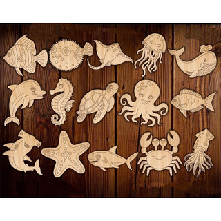 [GIÁ XƯỞNG] SET TÔ MÀU DIY GỖ MDF THEO CHỦ ĐỀ – KÈM MÀU TÔ & DÂY TREO