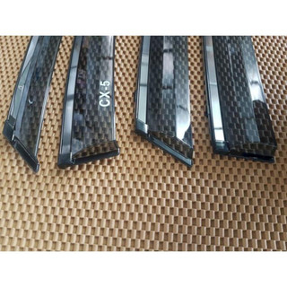 Vè che mưa xe Mazda CX5 2014- 2025 CHỈ MẠ CROM cao cấp che nắng,ngăn mưa tràn vào xe