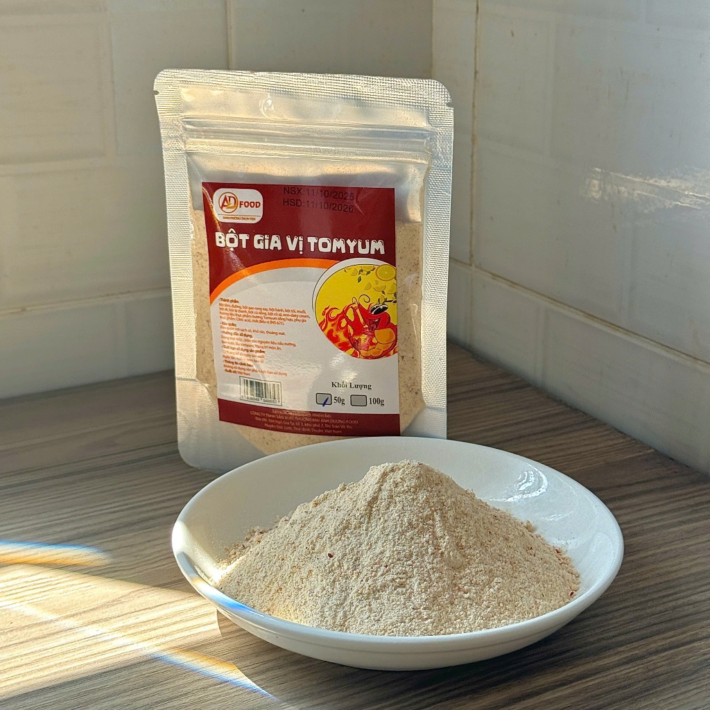 50g Bột gia vị Tomyum ADFOOD – Dùng làm gia vị cho nước lẩu tomyum và trang trí món ăn