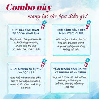 Sách Truyền Cảm Hứng : Xách Ba Lô Lên Và Đi + Tuổi Trẻ Không Hối Tiếc