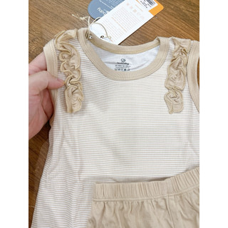 Bộ sát nách bé gái siro bubaby sale lẻ sz