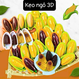 Sỉ thùng 10kg kẹo ngô 3 D