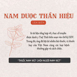 Sách - Nam Dược Thần Hiệu - Tài Liệu Tổng Hợp Về Y Học Cổ Truyền - Tân Biên