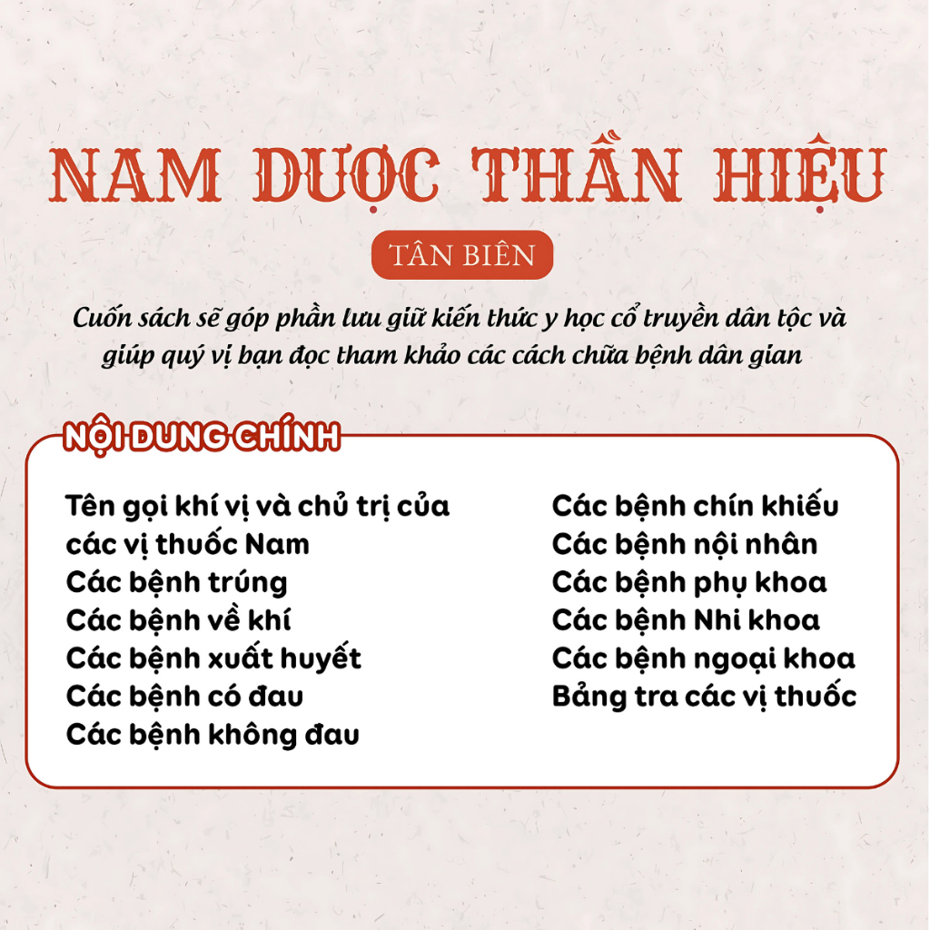 Sách - Nam Dược Thần Hiệu - Tân Biên