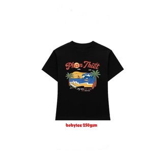 Áo thun du lịch, Phan Thiết from oversize và babytee, có 2 màu trắng và đen, chất thun 250gsm