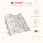 Khăn Xô Tắm Rabi 6 Lớp PML2 Cho Bé Chất Liệu Cotton Mềm Mại Thấm Hút Vượt Trội 105x105cm - Bibomart