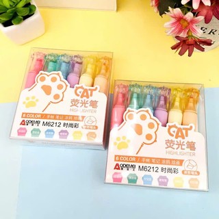 Set 6 bút đánh dấu trang Aodemei(6 màu khác nhau)