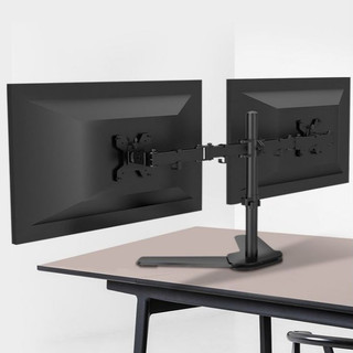 Giá đỡ màn hình máy tính kép 10-34 Inch Liền màn Xoay Nâng hạ và Thu vào Max 30KG