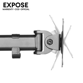 Giá đỡ màn hình máy tính kép 10-34 Inch Liền màn Xoay Nâng hạ và Thu vào Max 30KG