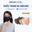 Khẩu trang 9A Unicare 5 lớp kháng khuẩn, lọc bụi mịn 99% và chống tia UV hiệu quả