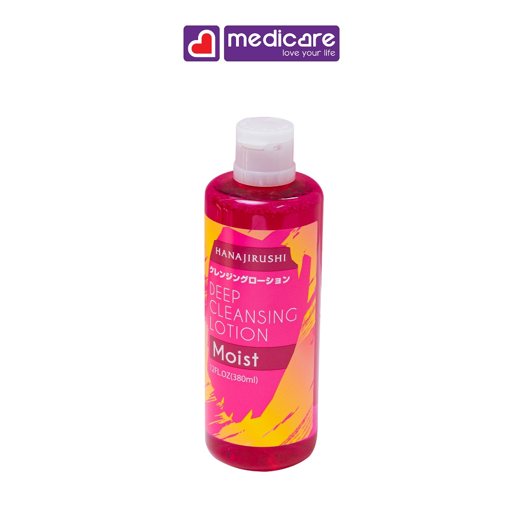 Nước tẩy trang HANAJIRUSHI deep cleansing lotion ma 380ml