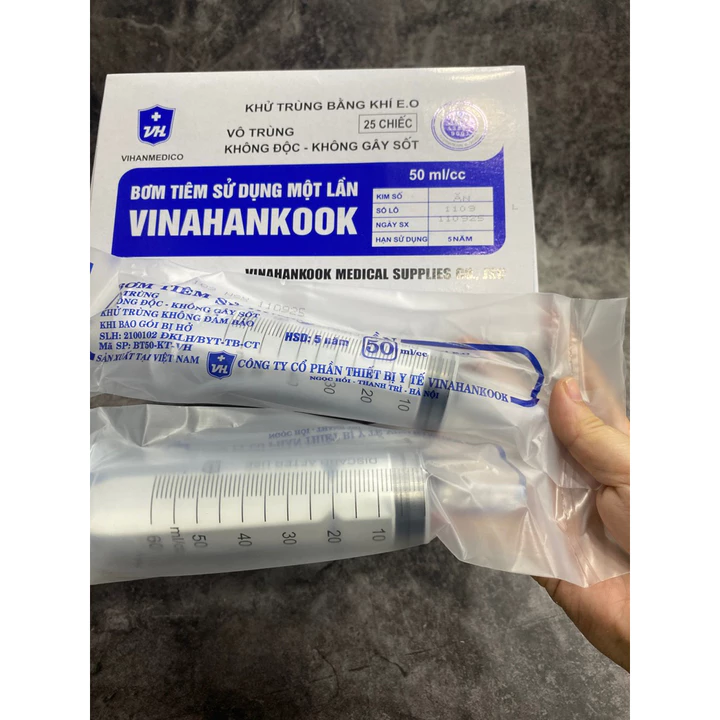 Bom tiem 1 lan 50ml-Kim tiêm 50cc VINAHANKOOK SỬ DỤNG 1 LẦN – 6