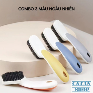 Chổi Cọ Giày Ngắn Đa Năng Tay Cầm Cong, Lông Nhựa PP Mềm Cọ Rửa Giày Dép, Bồn Rửa, Nhà Tắm GD935-BCDanhGiay