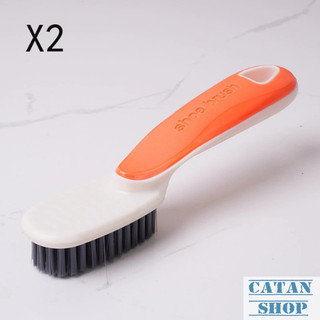 Chổi Cọ Giày Ngắn Đa Năng Tay Cầm Cong, Lông Nhựa PP Mềm Cọ Rửa Giày Dép, Bồn Rửa, Nhà Tắm GD935-BCDanhGiay