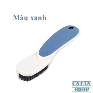 Chổi Cọ Giày Ngắn Đa Năng Tay Cầm Cong, Lông Nhựa PP Mềm Cọ Rửa Giày Dép, Bồn Rửa, Nhà Tắm GD935-BCDanhGiay