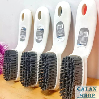 Chổi Cọ Giày Ngắn Đa Năng Tay Cầm Cong, Lông Nhựa PP Mềm Cọ Rửa Giày Dép, Bồn Rửa, Nhà Tắm GD935-BCDanhGiay