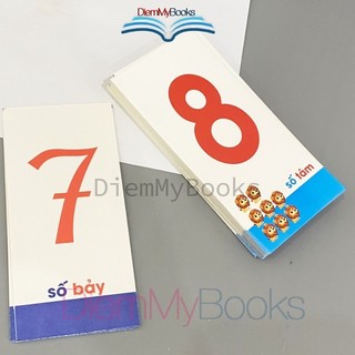 Bộ 40 Thẻ Học Flash Card Chữ Và Số Cho Trẻ Mẫu Giáo Mầm Non Giúp Các Bé Sớm Nhật Biết Chữ Và Số, Thẻ In 2 M