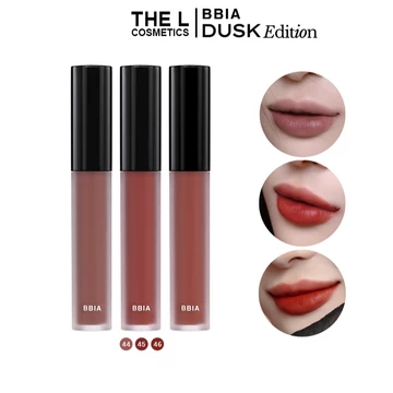 Son kem lì BBIA Last Velvet Lip Tint – 3 màu đỏ nâu trầm hot trend, lì mịn, lâu trôi chuẩn Hàn Quốc