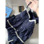 -Bộ ngủ hoa nhí xanh than nhẹ nhàng mà vẫn đáng yêu-Size M-2XL