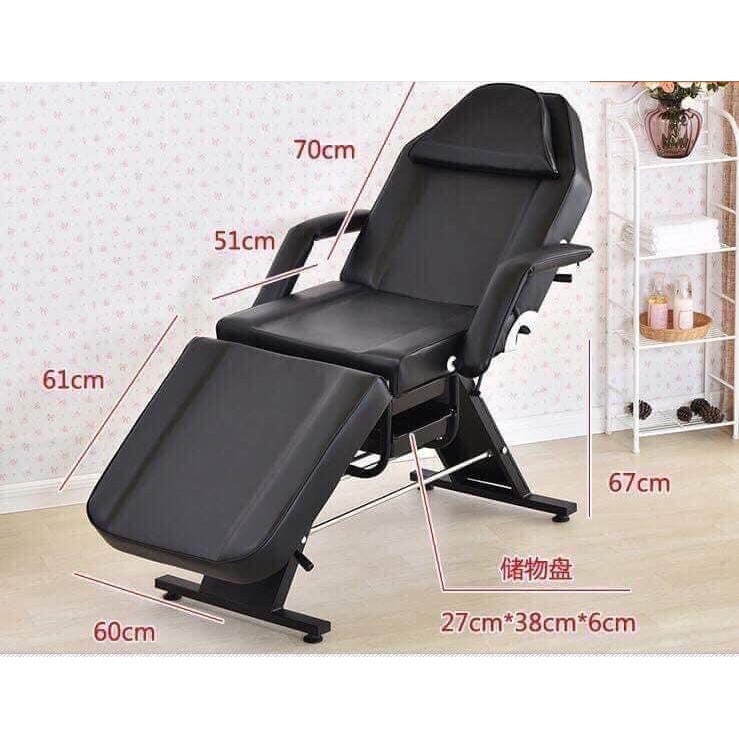 Giường Tiêm Filler Luxury, Giường Phun Xăm, Giường Spa Nhập Khẩu Kiểu Dáng Hiện Đại, Da Bọc Đệm Mút Êm Ái