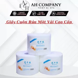 Giấy Cuộn Rửa Mặt, Giấy Dùng Thay Thế Bông Mút, Giấy Cuộn Chuyên Dùng Cho Spa Thẩm Mỹ Viện